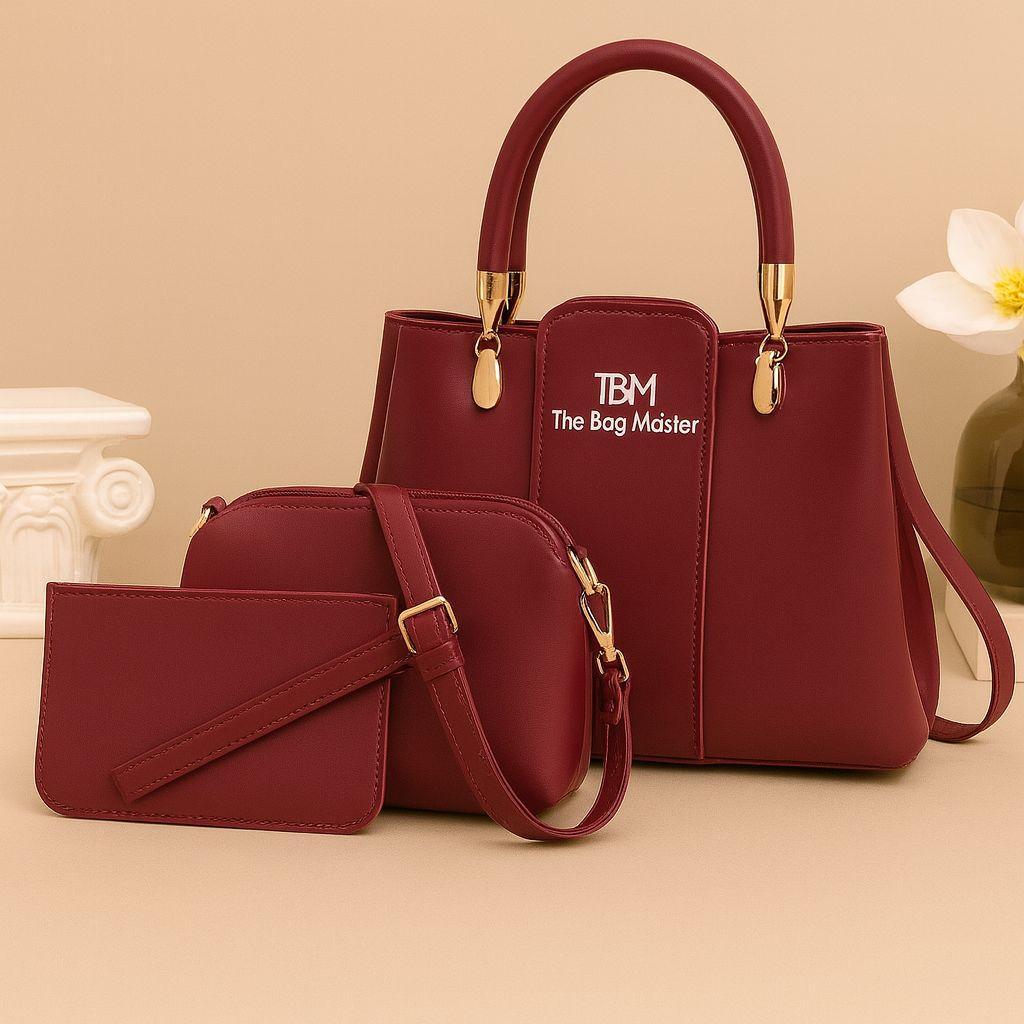 Luxury 3-Piece Handbag Set for Women | Elite Bags