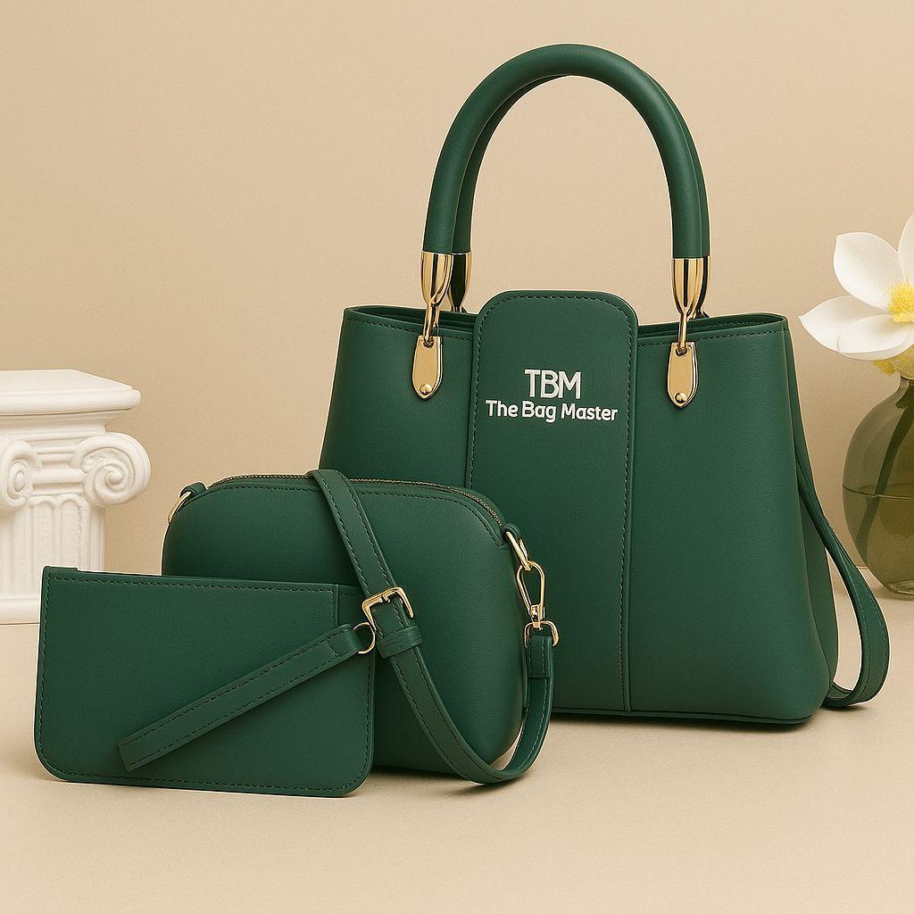 Luxury 3-Piece Handbag Set for Women | Elite Bags