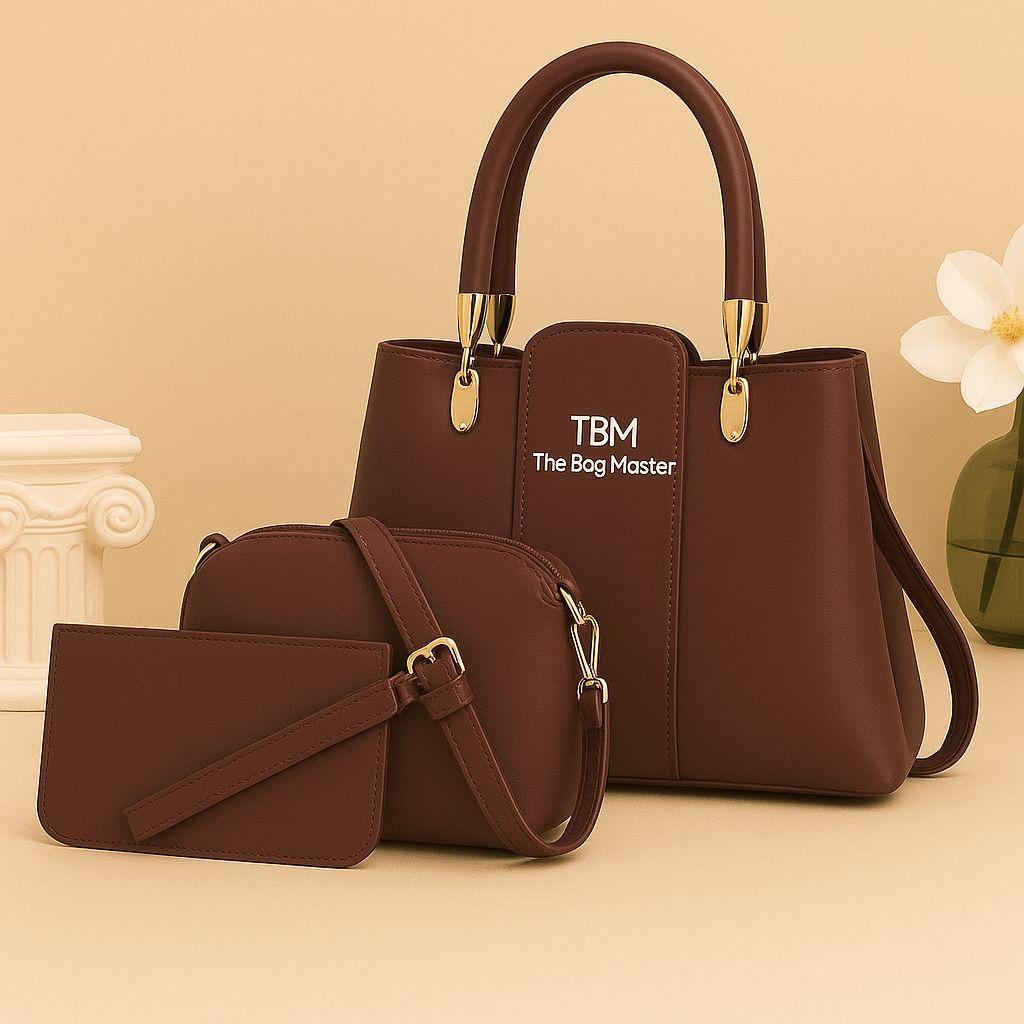 Luxury 3-Piece Handbag Set for Women | Elite Bags