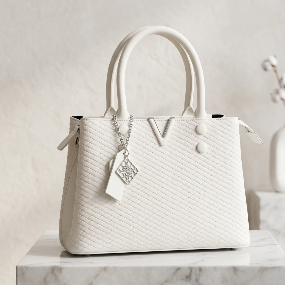 High Quality Imported Synthetic Leather Bag – Durable Stylish Everyday Carry | Off White
