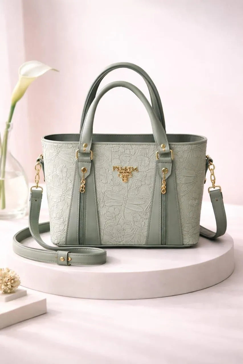 Women's Leather Textured Shoulder Bag