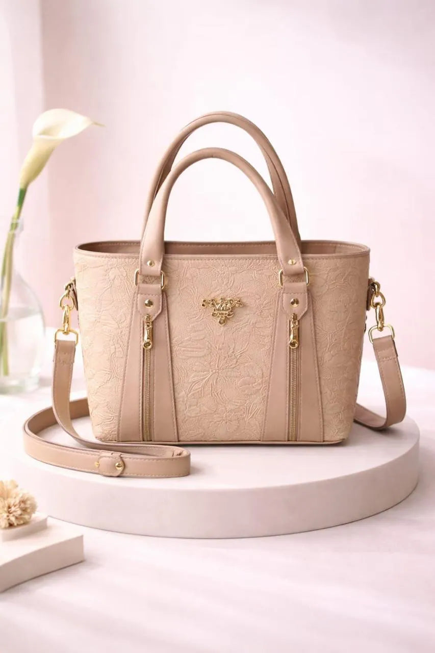Women's Leather Textured Shoulder Bag