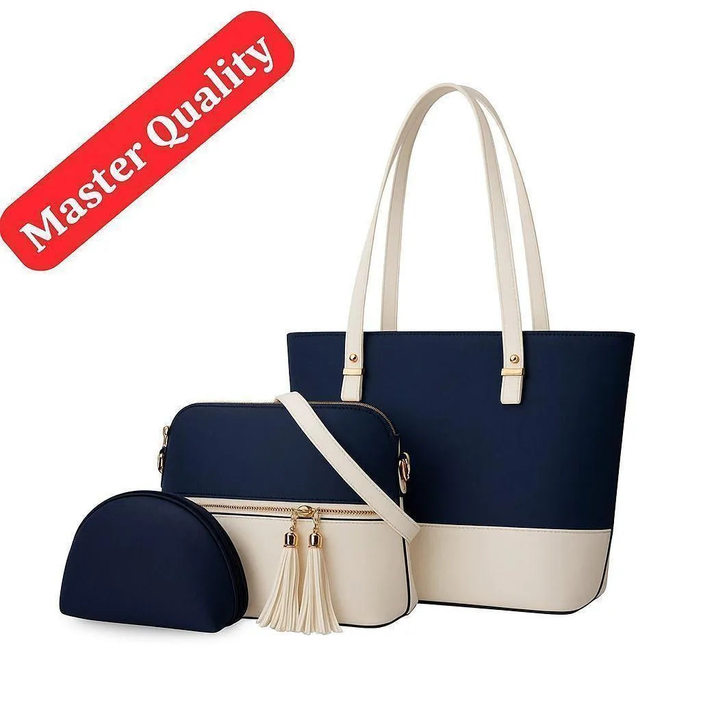 Minimalist Pom Pom Shoulder Tote Bag for Women – Trendy Multi Color Handbag