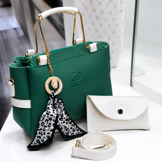 Emerald Chic Handbag Set